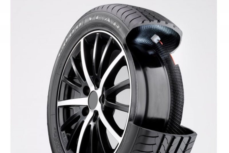 Goodyear mostra pneu que se enche sozinho