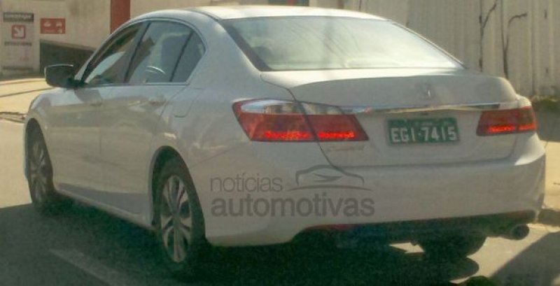 EXCLUSIVO: FLAGRA DO HONDA ACCORD 2014 EM TESTES NO BRASIL