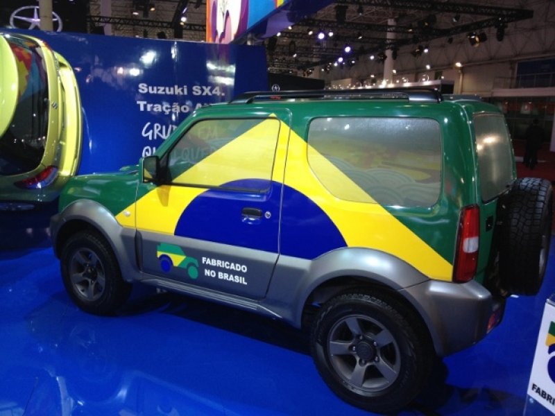 Suzuki mostra Jimny fabricado no Brasil 