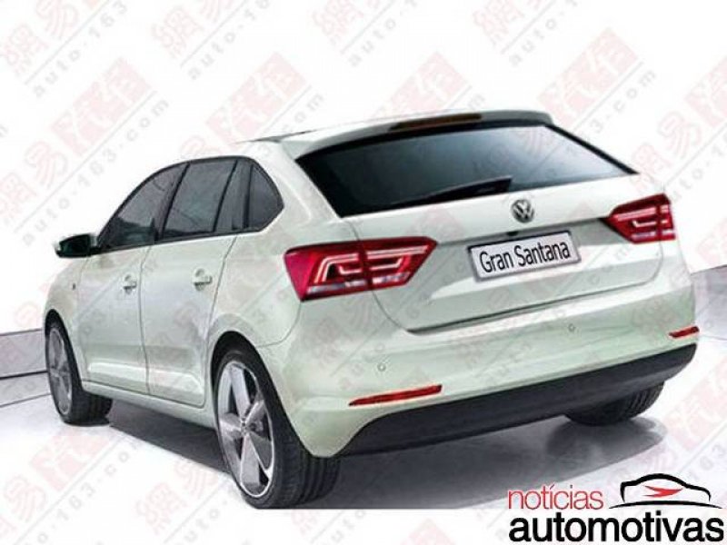 VOLKSWAGEN GRAN SANTANA PODE SER OPÇÃO HATCH DO MODELO CHINÊS