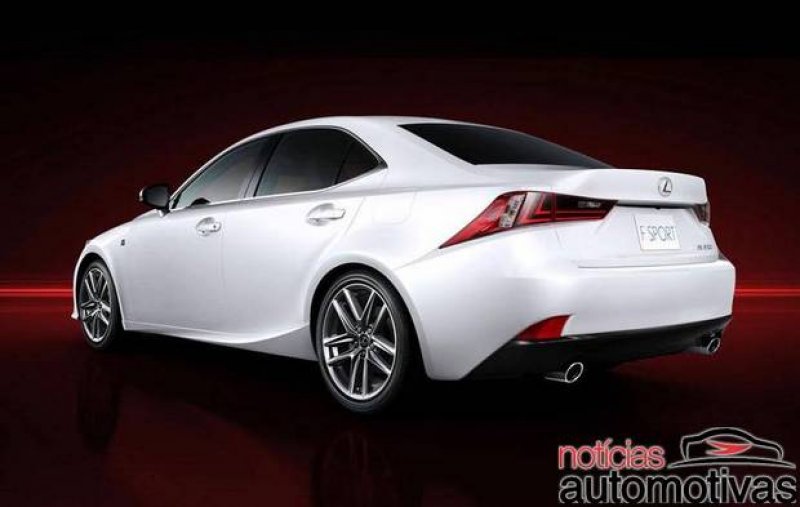 Imagens oficiais do Lexus IS F-Sport 2013