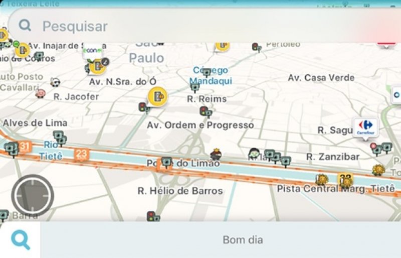 USUÁRIO DO WAZE PODERÁ INFORMAR SOBRE SEMÁFORO QUEBRADO EM SP