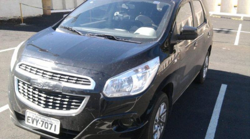 Chevrolet Spin está cada vez mais perto