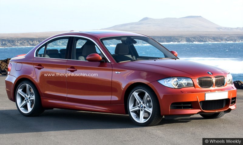 BMW JÁ ESTÁ TESTANDO O SÉRIE 1 SEDAN