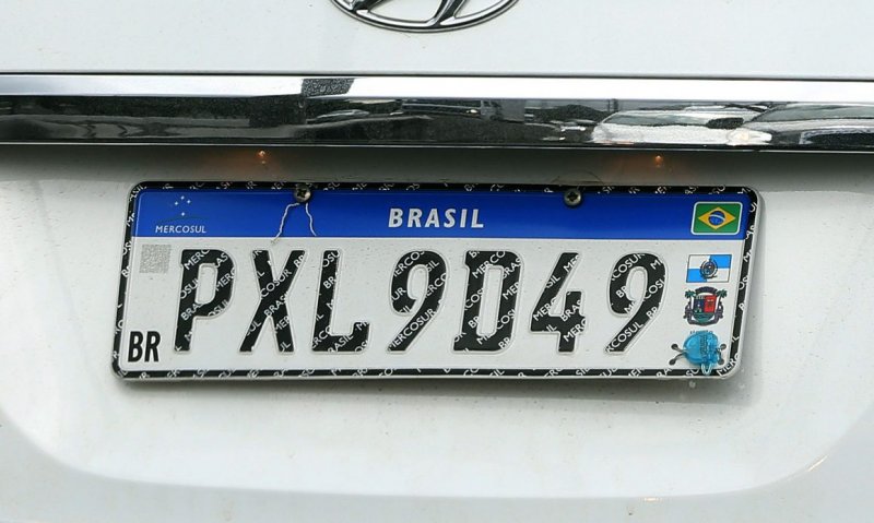 Placa Mercosul será obrigatória a partir de 31 de janeiro