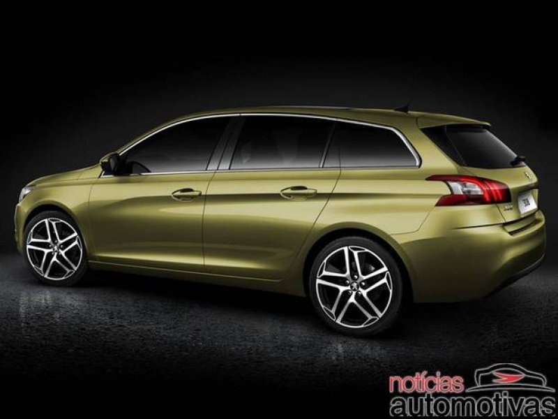 PRIMEIRA IMAGEM DO NOVO PEUGEOT 308 EM VERSÃO PERUA