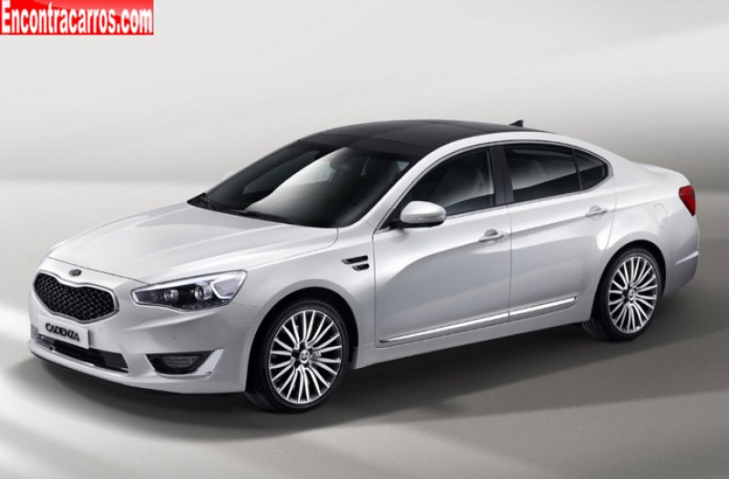 Novo Kia Cadenza 2013 tem primeiras imagens reveladas 