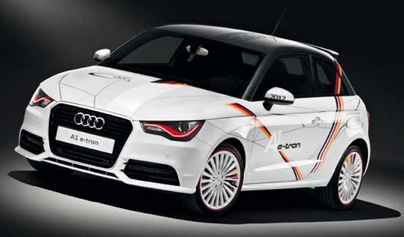 Audi mostra A1 personalizado para as Olimpíadas