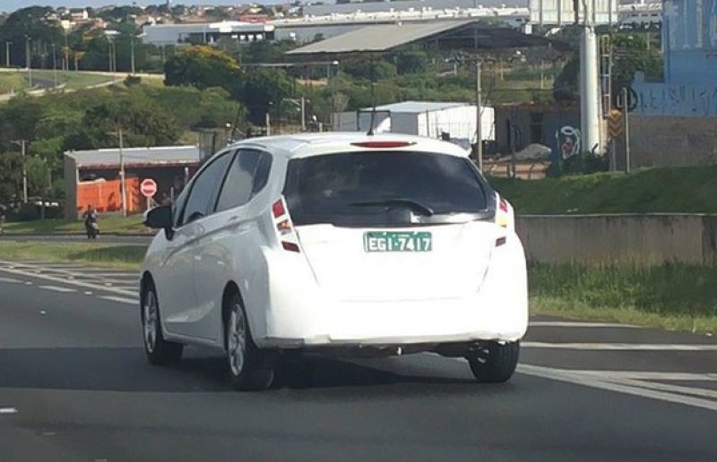 NOVO HONDA FIT É FLAGRADO NO INTERIOR DE SÃO PAULO