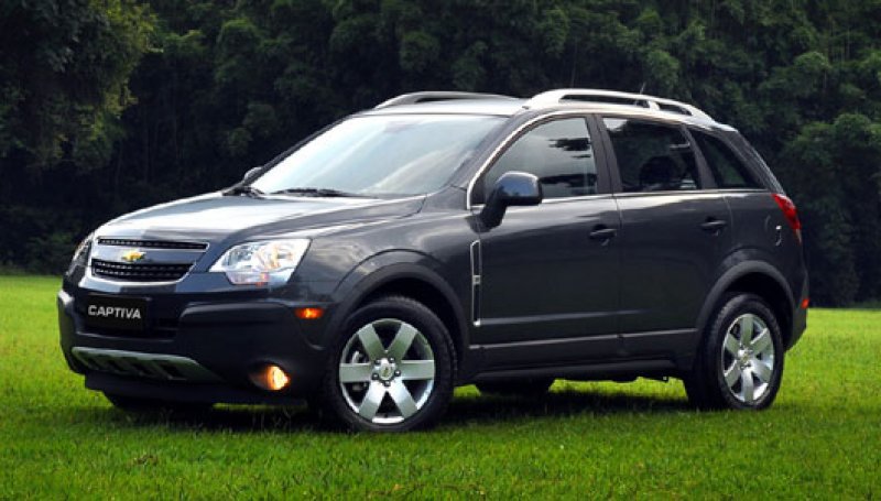 Chevrolet Captiva ganha mais itens de série