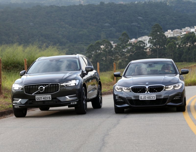 Novo Série 3 encara XC60 em duelo entre sedã e SUV