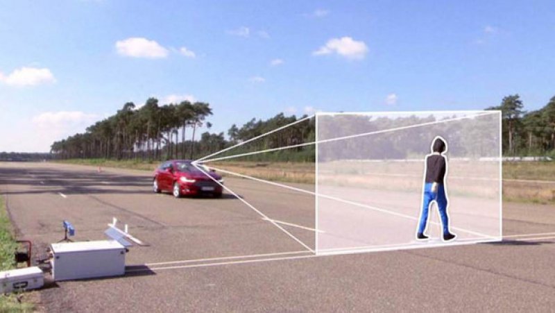 SISTEMA DE SEGURANÇA DA FORD AVISA SOBRE A PROXIMIDADE DE PEDESTRES