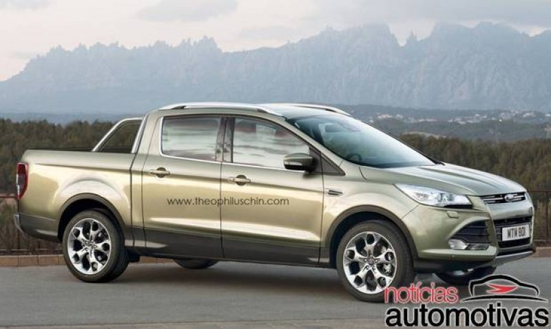 FORD ESCAPE EM VERSÃO PICAPE É SUGERIDA COMO OPÇÃO PARA OS EUA