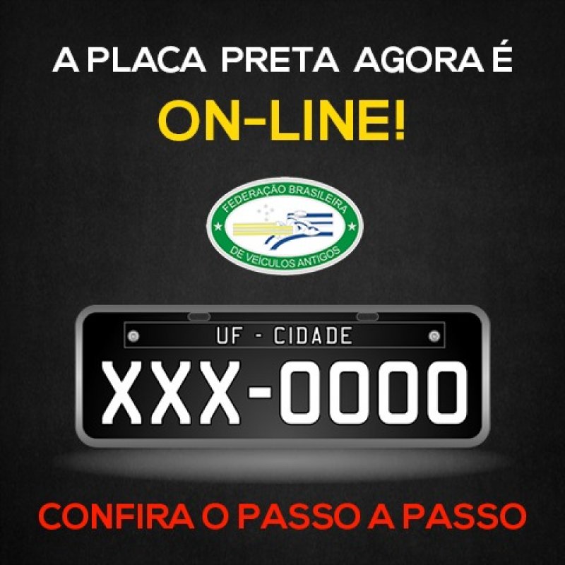 PLACA PRETA COMO ENVIAR OS PROCESSOS PELO SITE DA FBVA