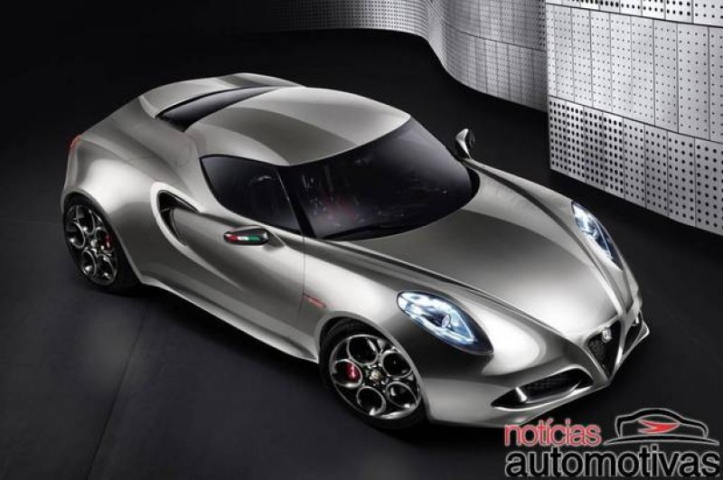 Alfa Romeo 4C deve ter motor 1.75 Turbo com 240 cv e 270 cv