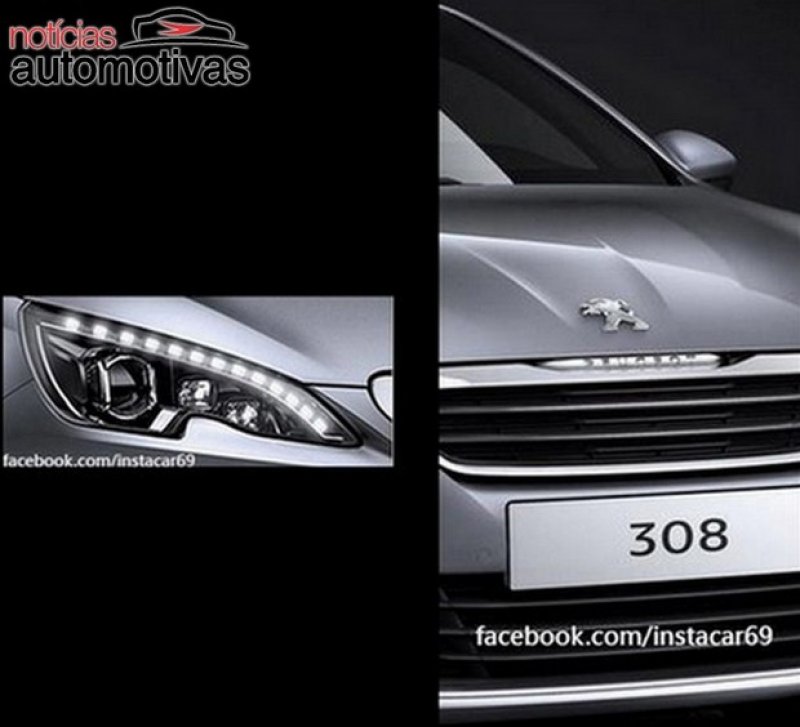 NOVO PEUGEOT 308 PODE SER REVELADO NO DIA 13 DE MAIO