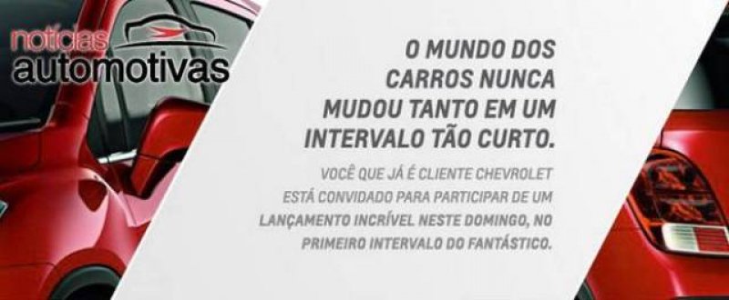 CHEVROLET SE PREPARA PARA LANÇAR TRACKER NO BRASI