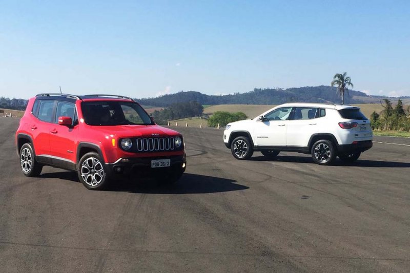 Compass e Renegade têm recall com 92.081 unidades