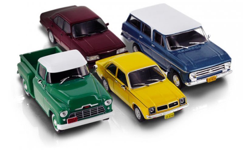 CHEVETTE, MONZA, DIPLOMATA E CIA VOLTAM A SER VENDIDOS! EM MINIATURAS…