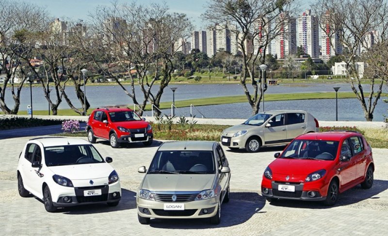 Sandero e Logan ganham novo motor na linha 2013.