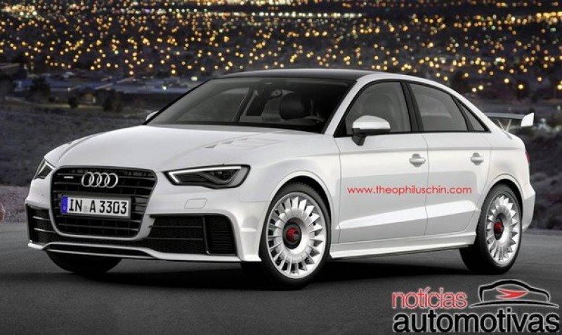 AUDI RS3 SEDAN PARA RADICALIZAR COM TRÊS VOLUMES