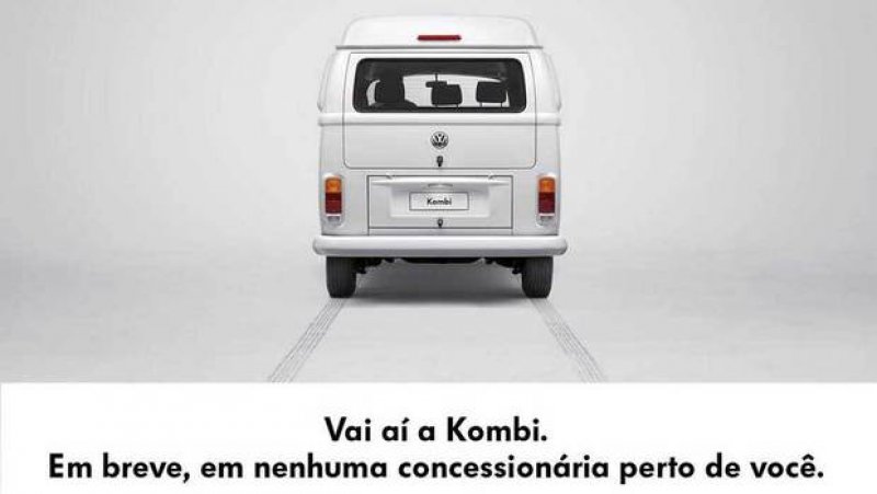 KOMBI GANHA ANÚNCIO DE ''DESLANÇAMENTO''