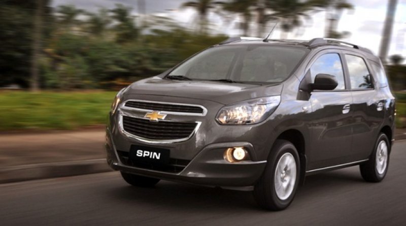 Chevrolet lança minivan Spin por R$ 44.590